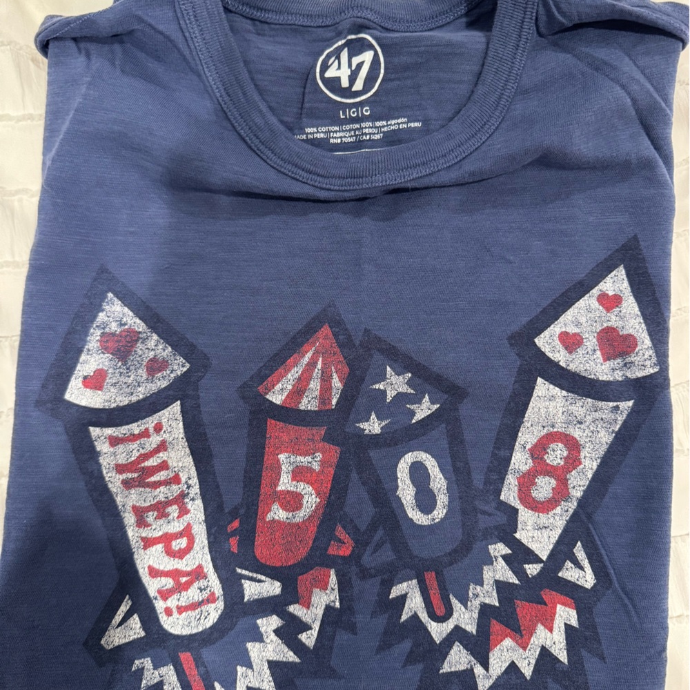 '47 Men's Blue Graphic Tee